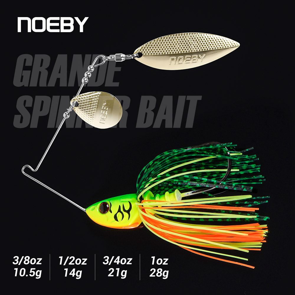 Fishing Lure Spoon - Noeby spinnerbait 10.5g 14g 21g 28g