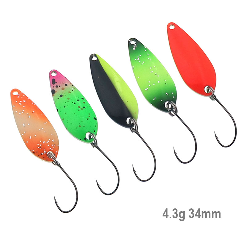 Fishing Lure Spoon - Colher de pesca 4.3g 34mm uv
