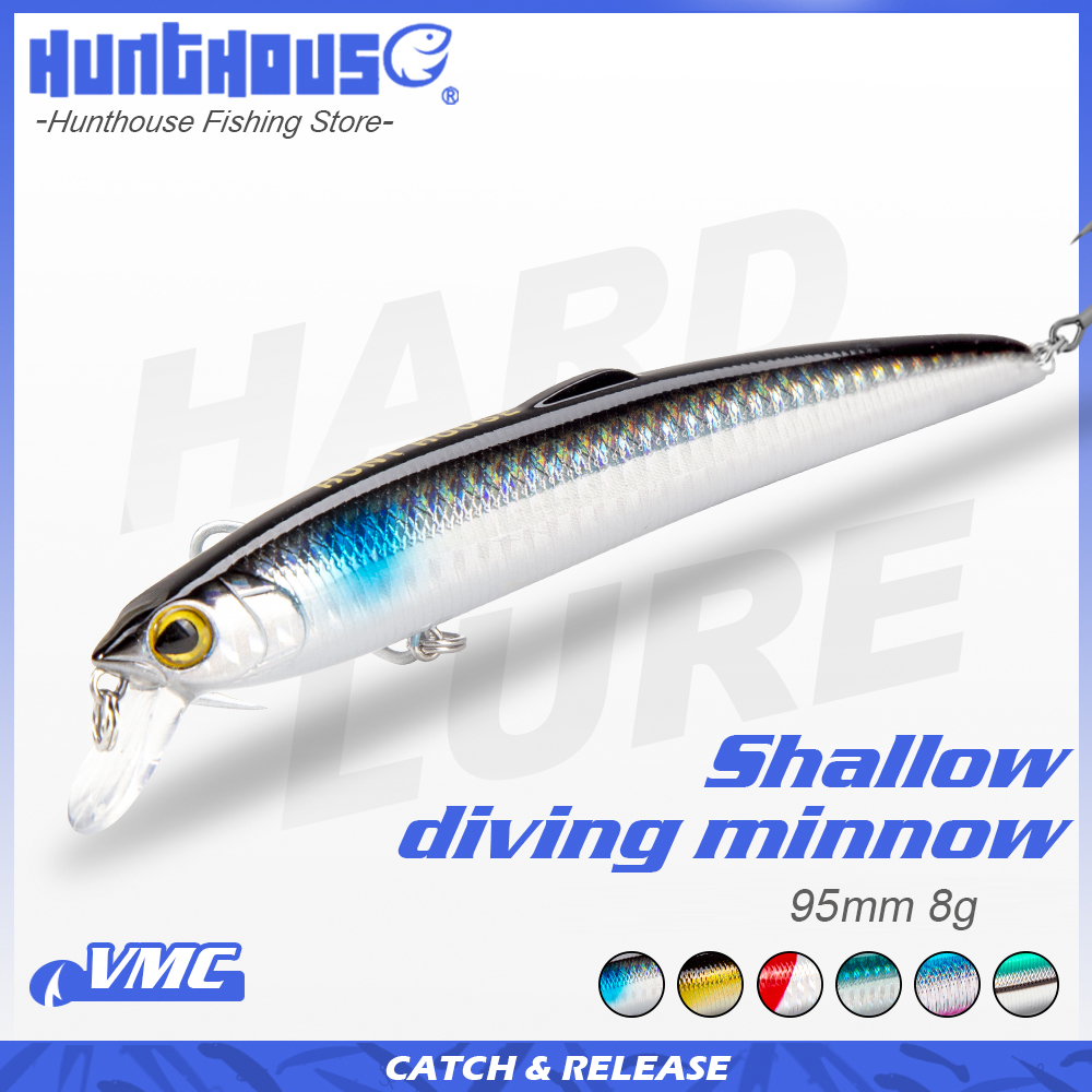 Fishing Lure Jerkbait - Hunthouse Smith Saruna Minnow Isca de