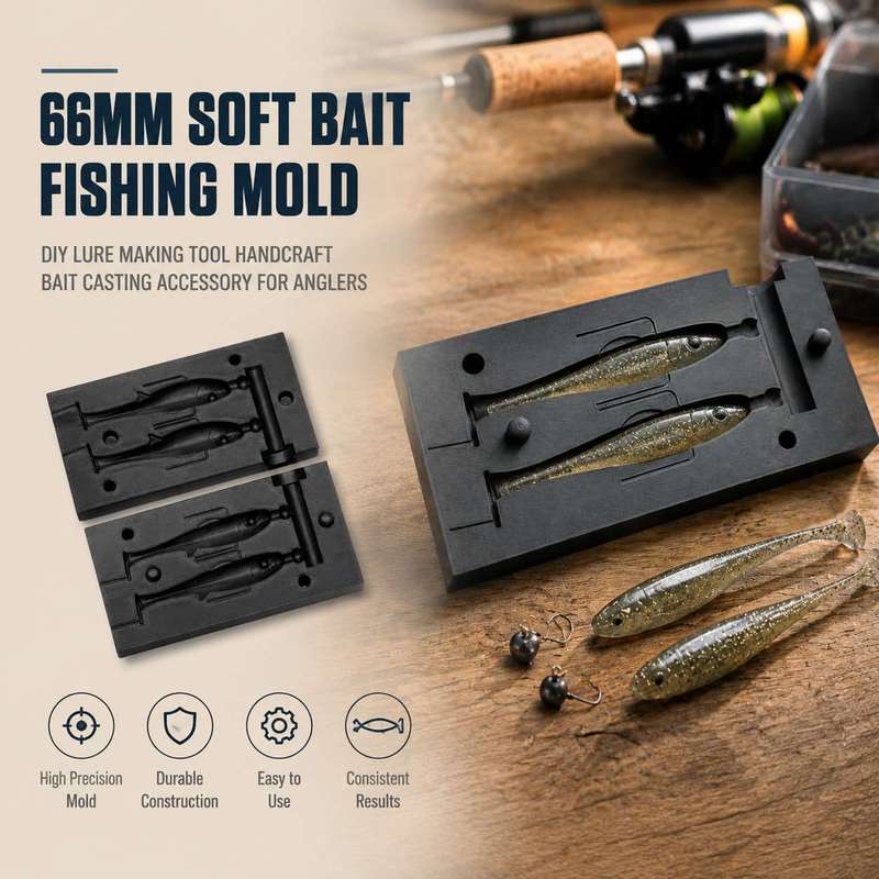 Fishing Lure Making Kit - Molde de Pesca para Iscas Macias