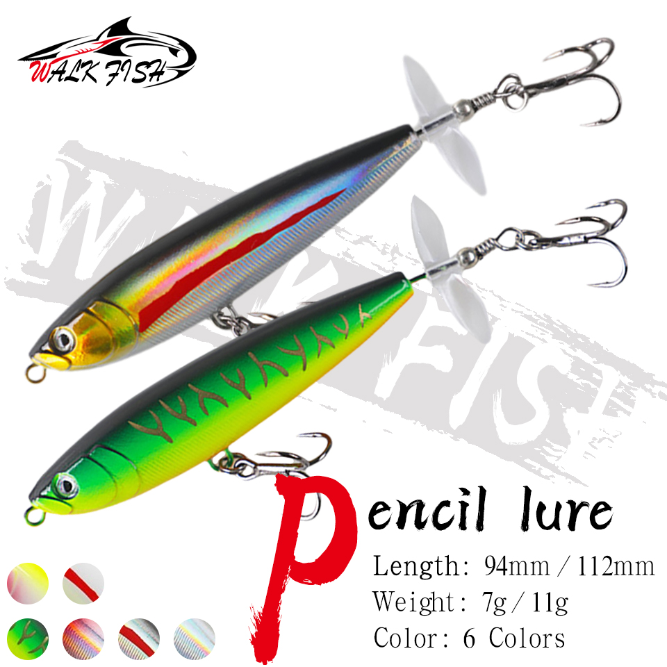 Fishing Lure Buzzbait - WALK FISH 7g/11g Isca Pencil para