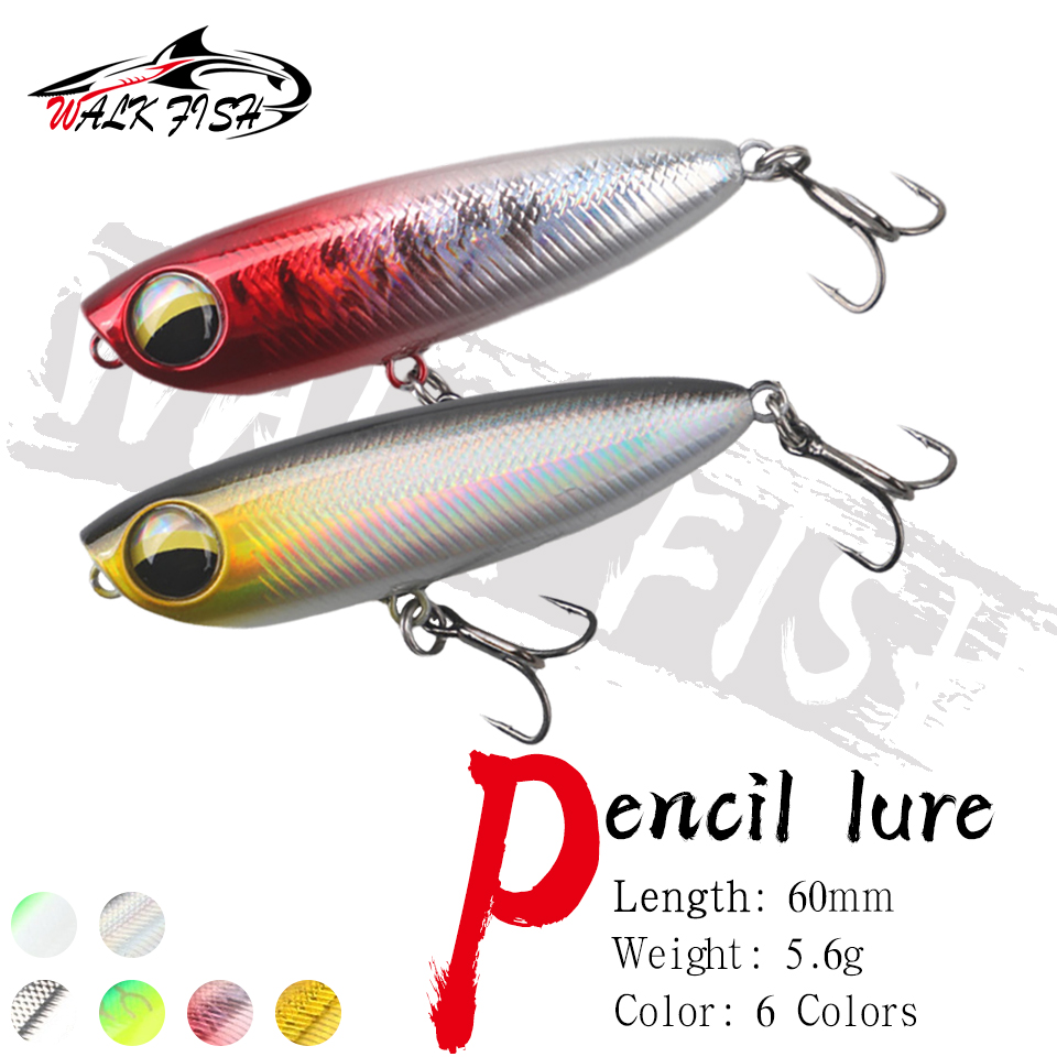 Fishing Lure Topwater - WALK FISH 1 Peça 6cm 5.6g