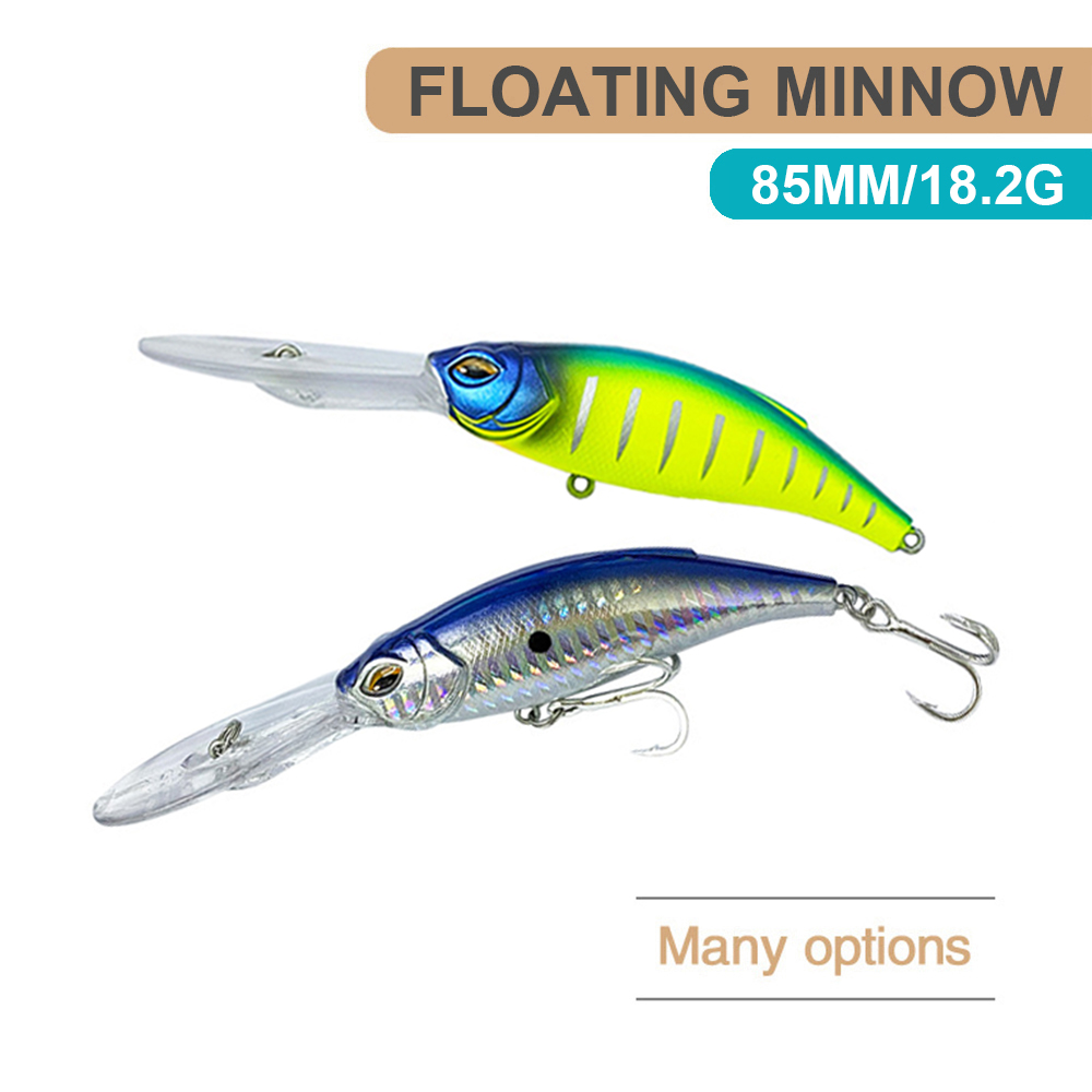 Fishing Lure Jerkbait - 8.5cm 18.2g iscas de pesca flutuante