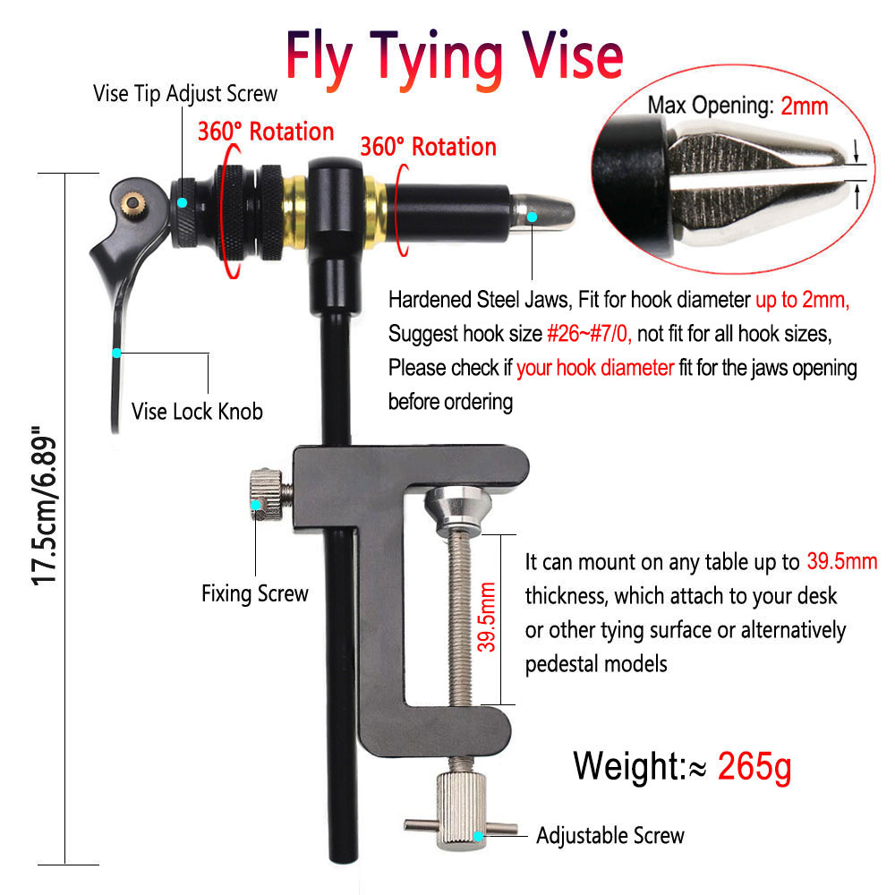 1PC 360 °   Morsa de rotação t - Fishing Lure Spinner avaliação e preço