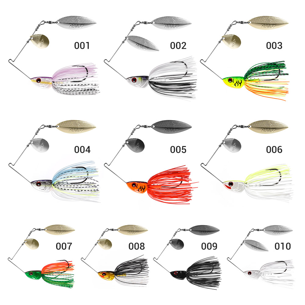 Noeby spinnerbait 10.5g 14g 21 - Fishing Lure Spoon avaliação e preço