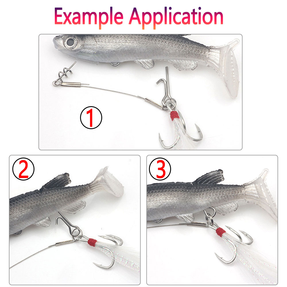 50/100 peças Pinos de Conexão  - Fishing Lure Accessories avaliação e preço