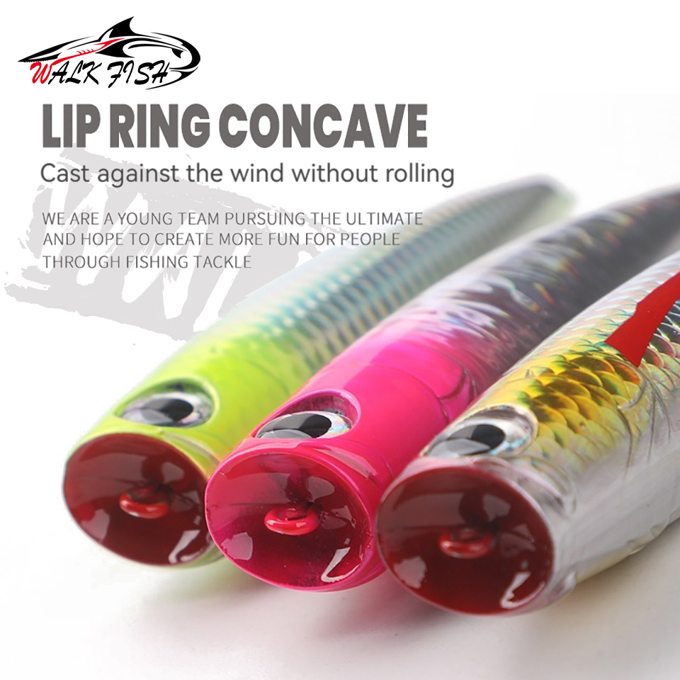 WALK FISH 1 Peça 110mm 25g Isc - Fishing Lure Topwater avaliação e preço