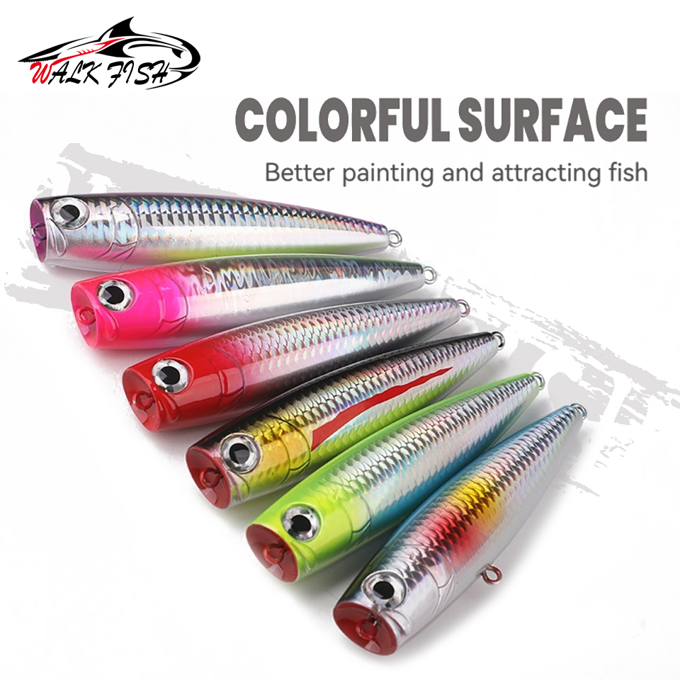 WALK FISH 1 Peça 110mm 25g Isc - Fishing Lure Topwater avaliação e preço
