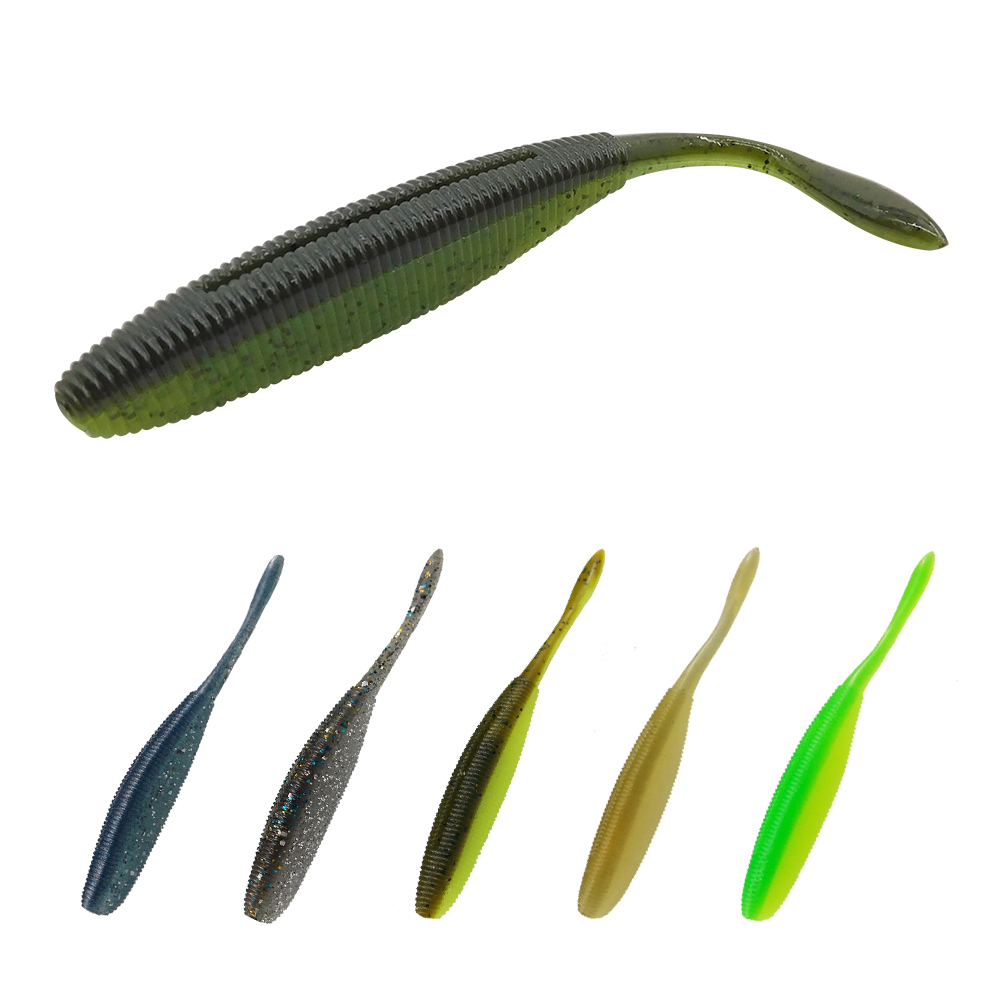 ESFISHING Drive Shad 100mm 8 p - Fishing Lure Soft Plastic avaliação e preço