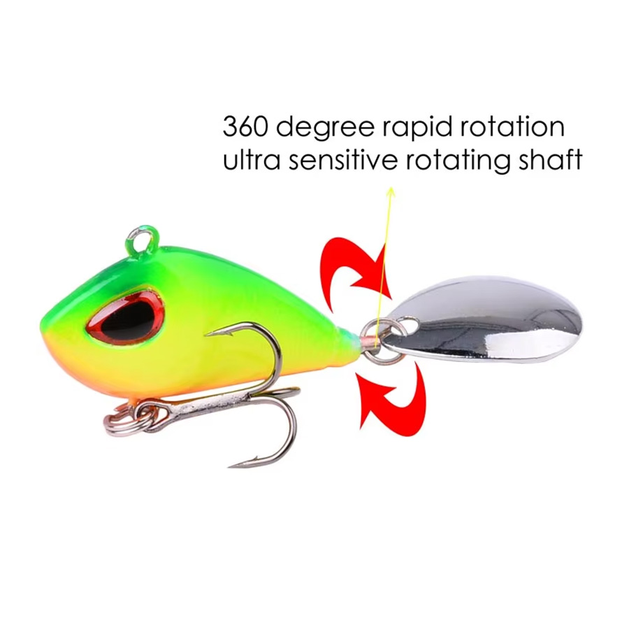 Isca de Pesca Metal Vib Micro  - Fishing Lure Blade Bait avaliação e preço