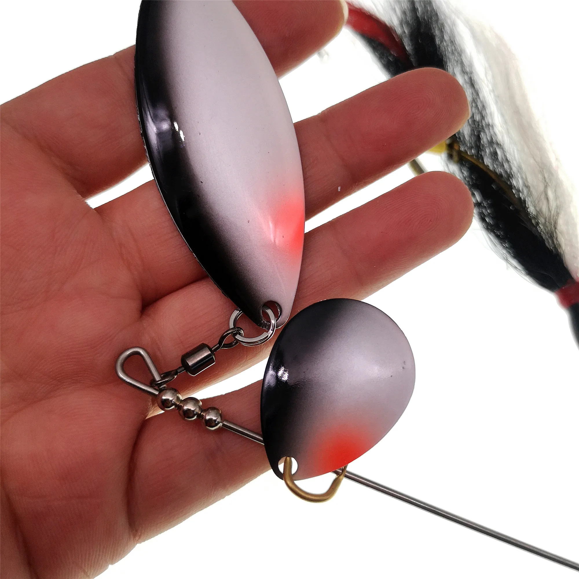 Mukun iscas de pesca spinnerba - Fishing Lure Blade Bait avaliação e preço