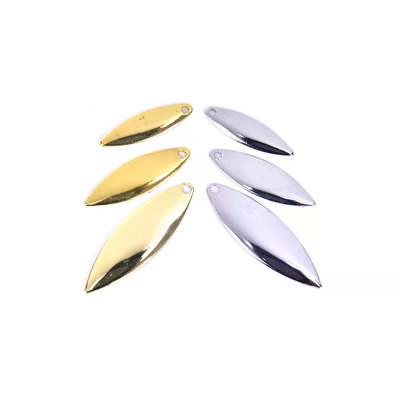 50 Peças de Lâminas de Spinner - Fishing Lure Blade Bait avaliação e preço