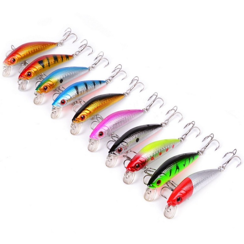 Artificial Plastic Hard Fishin - Fishing Lure Spoon avaliação e preço