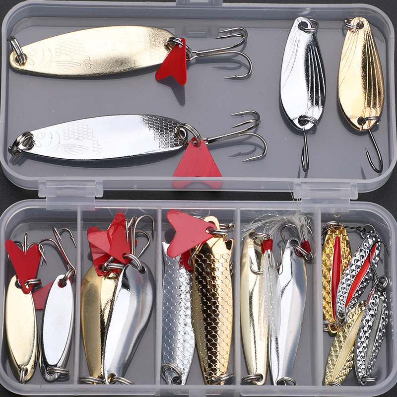 Kit de Iscas de Pesca com 16 P - Fishing Lure Spinner avaliação e preço