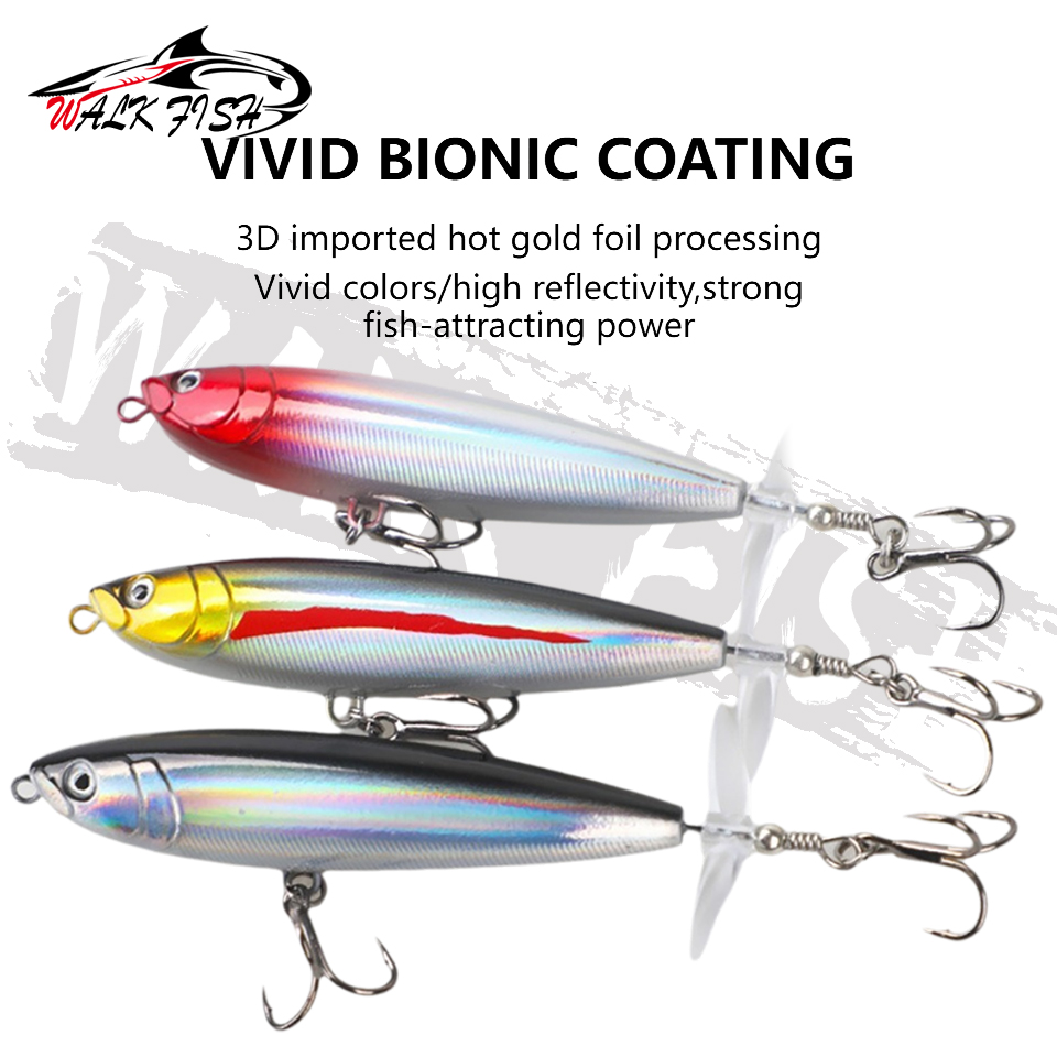 WALK FISH 7g/11g Isca Pencil p - Fishing Lure Buzzbait avaliação e preço