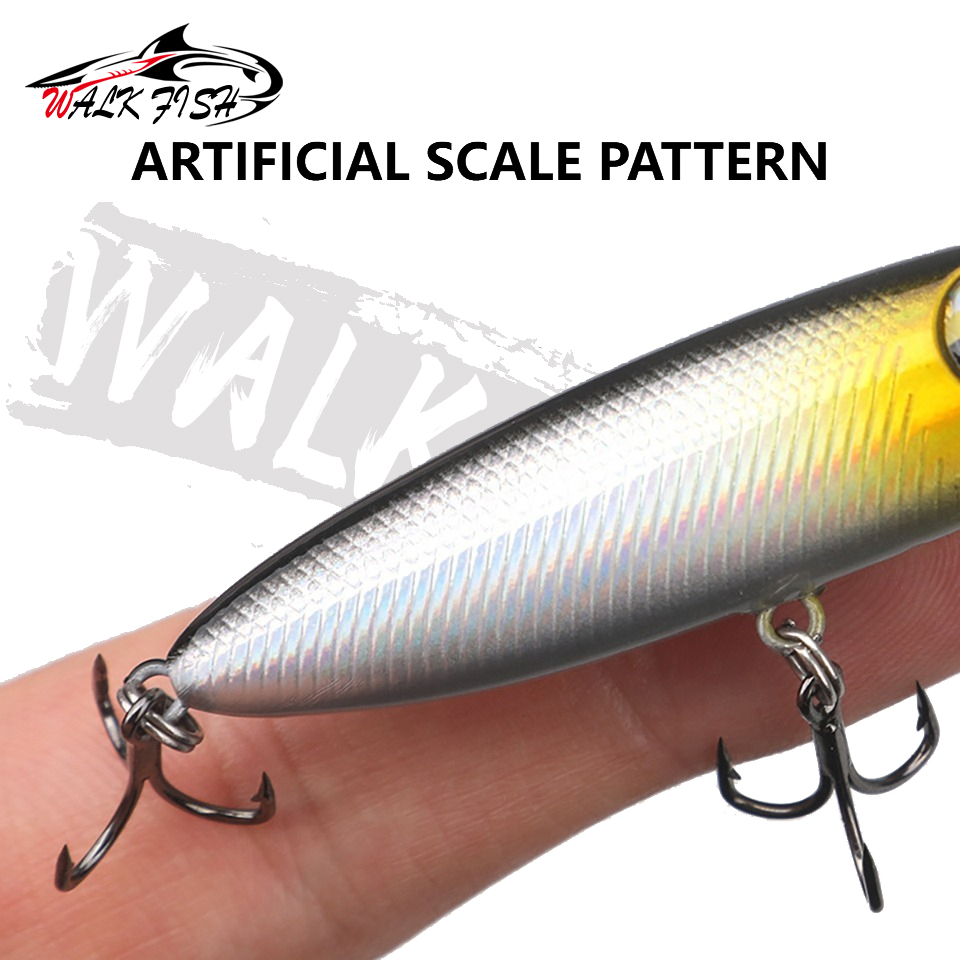 WALK FISH 1 Peça 6cm 5.6g Isca - Fishing Lure Topwater avaliação e preço