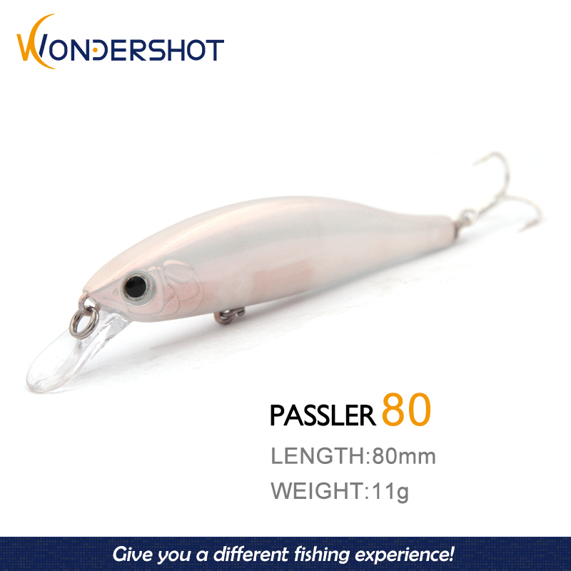 Wondershot a17 80mm 11g modelo - Fishing Lure Jerkbait avaliação e preço