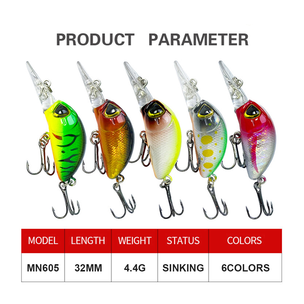 3.2cm 4.4g iscas de pesca afun - Fishing Lure Jerkbait avaliação e preço