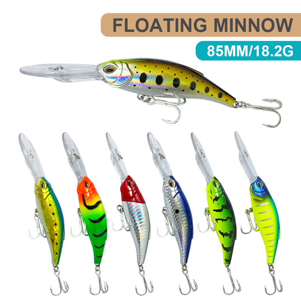 8.5cm 18.2g iscas de pesca flu - Fishing Lure Jerkbait avaliação e preço